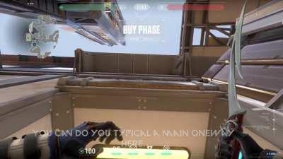 Simple guide on how to do double one way on Fracture A site