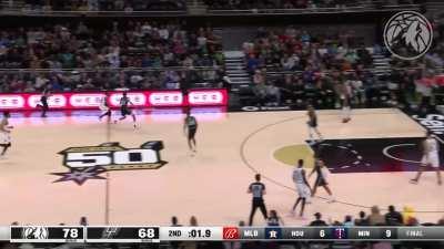 [Highlight] Mike Conley sprints across court and makes a fast pass to Kyle Anderson for a slow buzzer beater