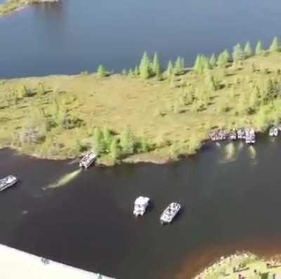 Pushing an Island Back to its Place