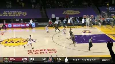 [Highlight] AD flies in for the game-sealing block