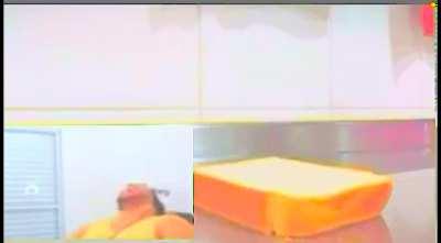 You have lost the 'you laugh, you lose'. Now, you must pay by forfeiting your ability to hear.