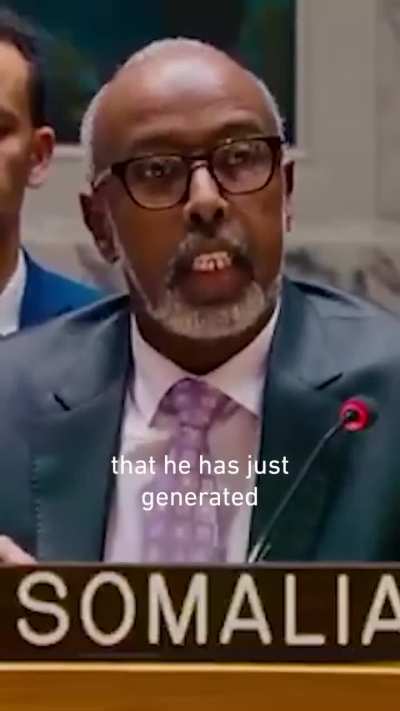 Somalia’s UN representative says Israel’s genocide statements ‘outrageous’