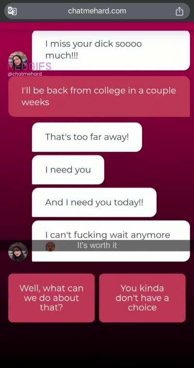 My son is gonna fuck me in his dorm room tonight