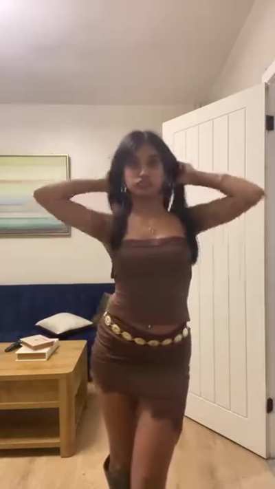 Ready for the club. Wwyd if you see her in club like this.