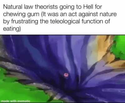 Truly a horrible act against nature