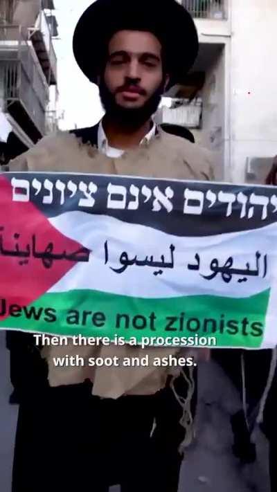 Orthodox Jews March Against Zionism