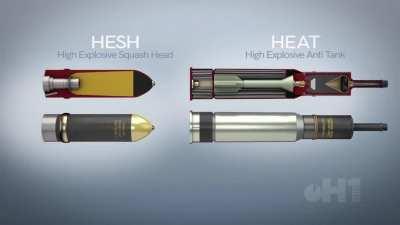 How Tank ammunitions work: APFSDS, HESH & HEAT