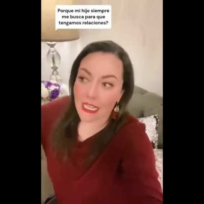 Mami que práctica incesto responde porque los hijos buscamos coger con mamá