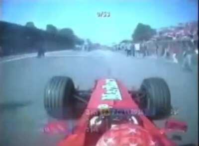 Michael Schumacher P1 in Monza, 2000.
