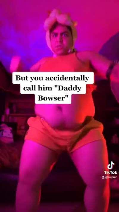 This bowser cosplayer