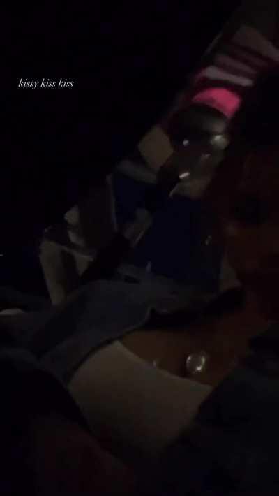 She’s just flaunting at this point