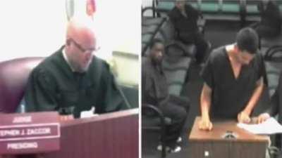 Guy starts rapping in court
