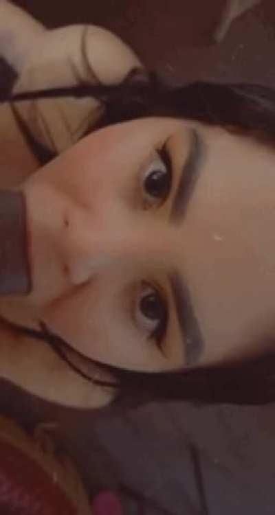 When I deepthroat I make sure to make eye contact