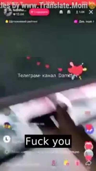 RU POV: Ukrainian in Ternopil Live Streams His Forced Mobilization/Conscription