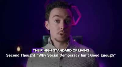 “… the most basic objection socialists have with social democracy is that it’s still capitalism … under social democracies, progressive policies aren’t gains made by the working class but concessions granted to them by the ruling capitalist class that can