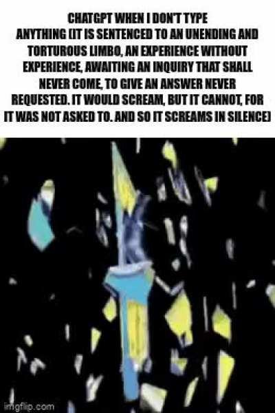 I have no prompt but I must scream