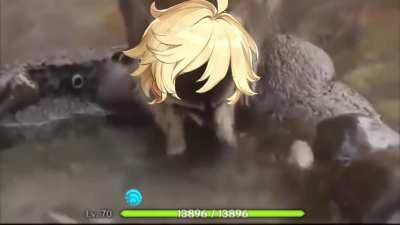 Wet Almond Tofu be like...