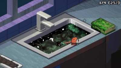 Blasting away mold. Moldwasher gameplay