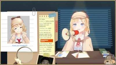 Amelia has an announcement to make