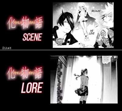 m(o)nogatari lore edit o(c)