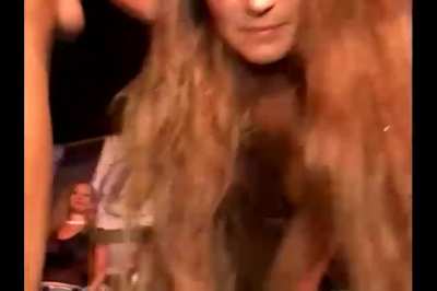 Only one took the panties off