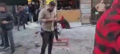 İstiklaldeki patlama (hassas olan izlemesin)