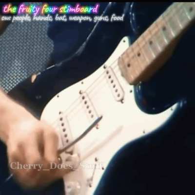 Fruity Four (Stranger Things) stimboard!!