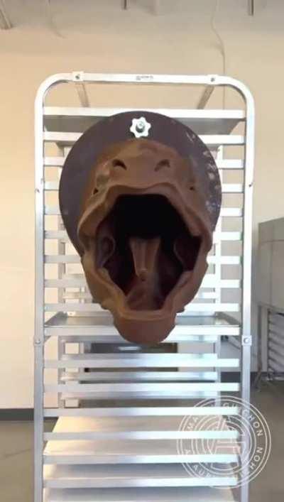 A work of art made of chocolate!