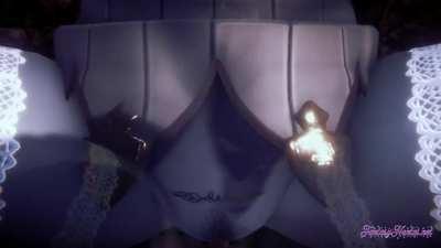 POV Lady Dimitrescu hot night(FantasyHentai) [resident evil]