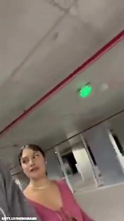 Parking lot quickie!