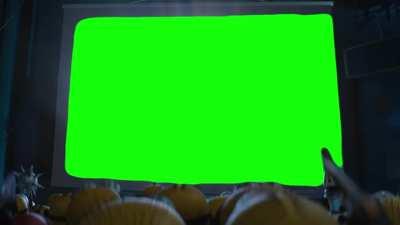 [GREEN SCREEN] Minions cheering and booing at Slideshow/Screen - Despicable Me 3 Meme Template