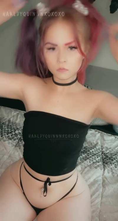 Interact to order an extra small e-slut with a side of large thighs 🍗