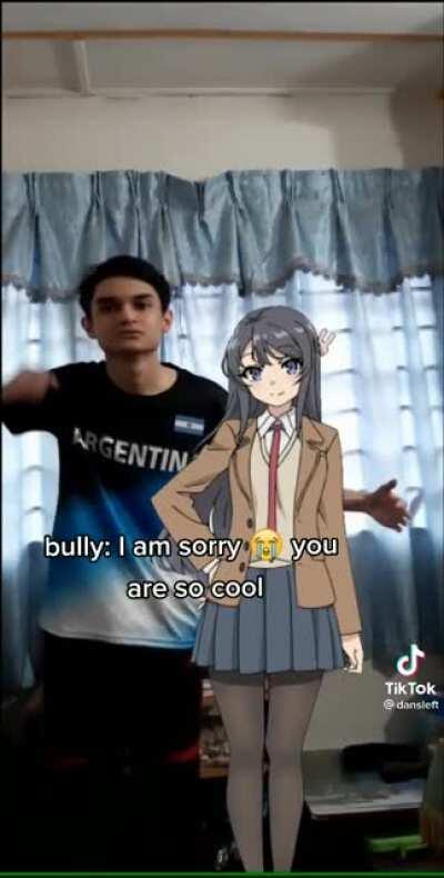 Absolute chad defeats bully!
