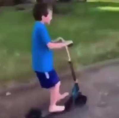 And like that a child has been taken down