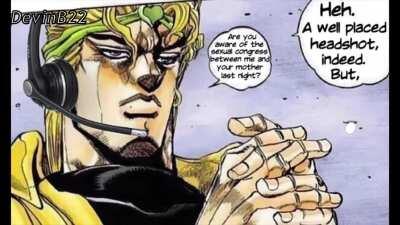 DIO IS A GAMER