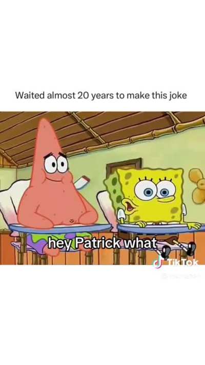 Waited for 20 years.