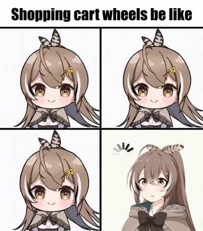 It's always that one wheel...