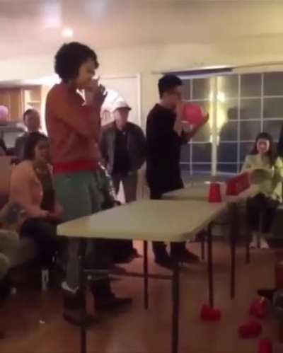 A Girl That Doesn't Know How To Blow.