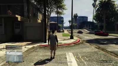 Dressed up as an NPC while doing Executive search, These 3 people were trying to find me the whole time and never found me, easy 50k