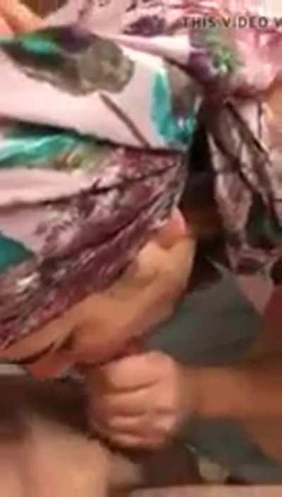 Mature Hijabi Blowjob