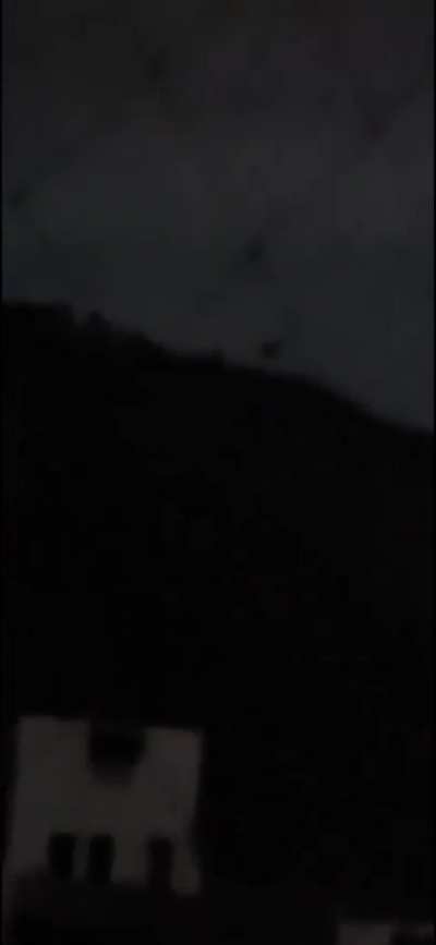 US AH-64 firing rockets in Caracas, Venezuela in response to small arms fire