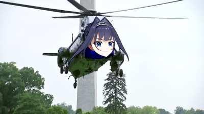 The KroniiCopter has landed