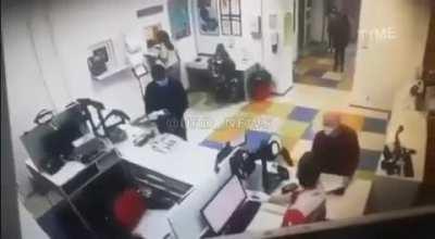 What to do if you don't have a mask in the post office :) Stay safe from Covid-19