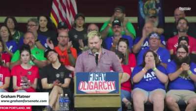 I’ve been waiting my entire life for a politician other than Bernie Sanders to just say this.