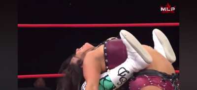 Serena deeb makes a very impressive submission to this poor girl