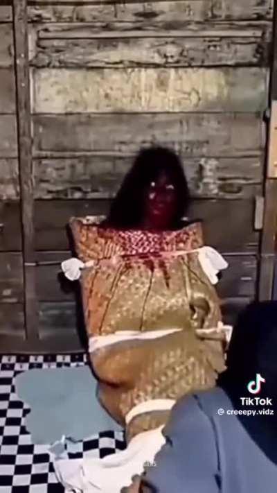 Fake but really creepy