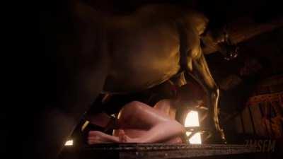 Triss Merigold experimenting [Witcher] (zmsfm) with audio