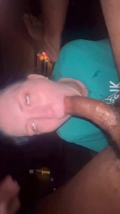 Could even stop her even after I cum she is just at her happy place 