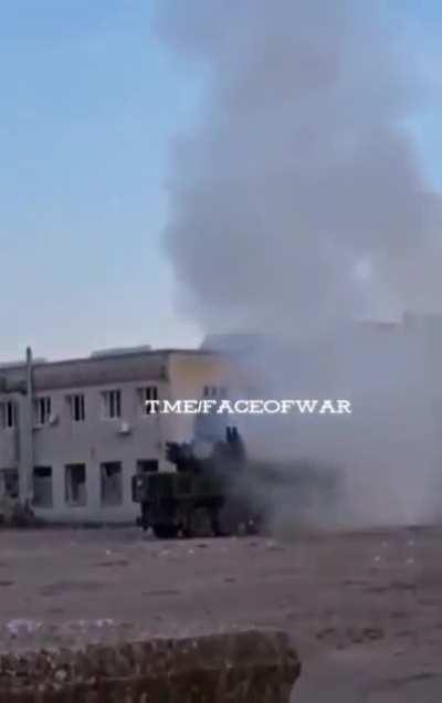 Russian Pantsir-S2 system malfunctions, Russia-Ukraine War 2022