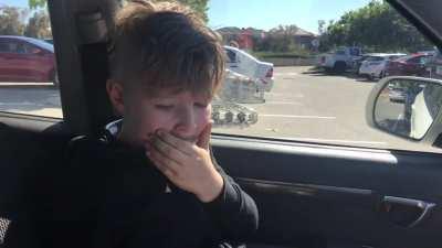 Come laugh at my kid eating straight wasabi (I tried to warn him)